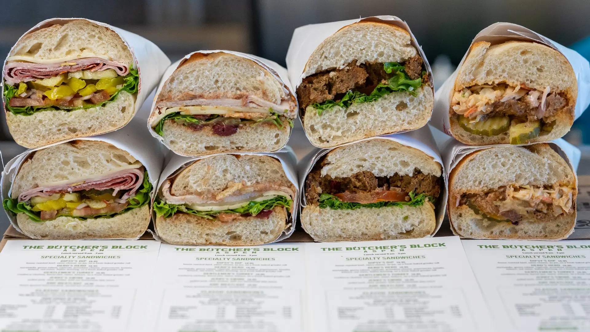 The Butcher's Block famous sandwiches